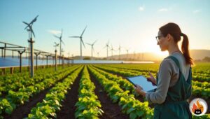 Agriculture moderne avec méthodes de culture durables et systèmes d'irrigation pour l'adaptation au changement climatique - www.myrty.eu